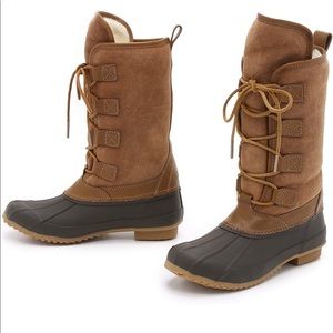 Tory Burch argyll lace up boot sz 7